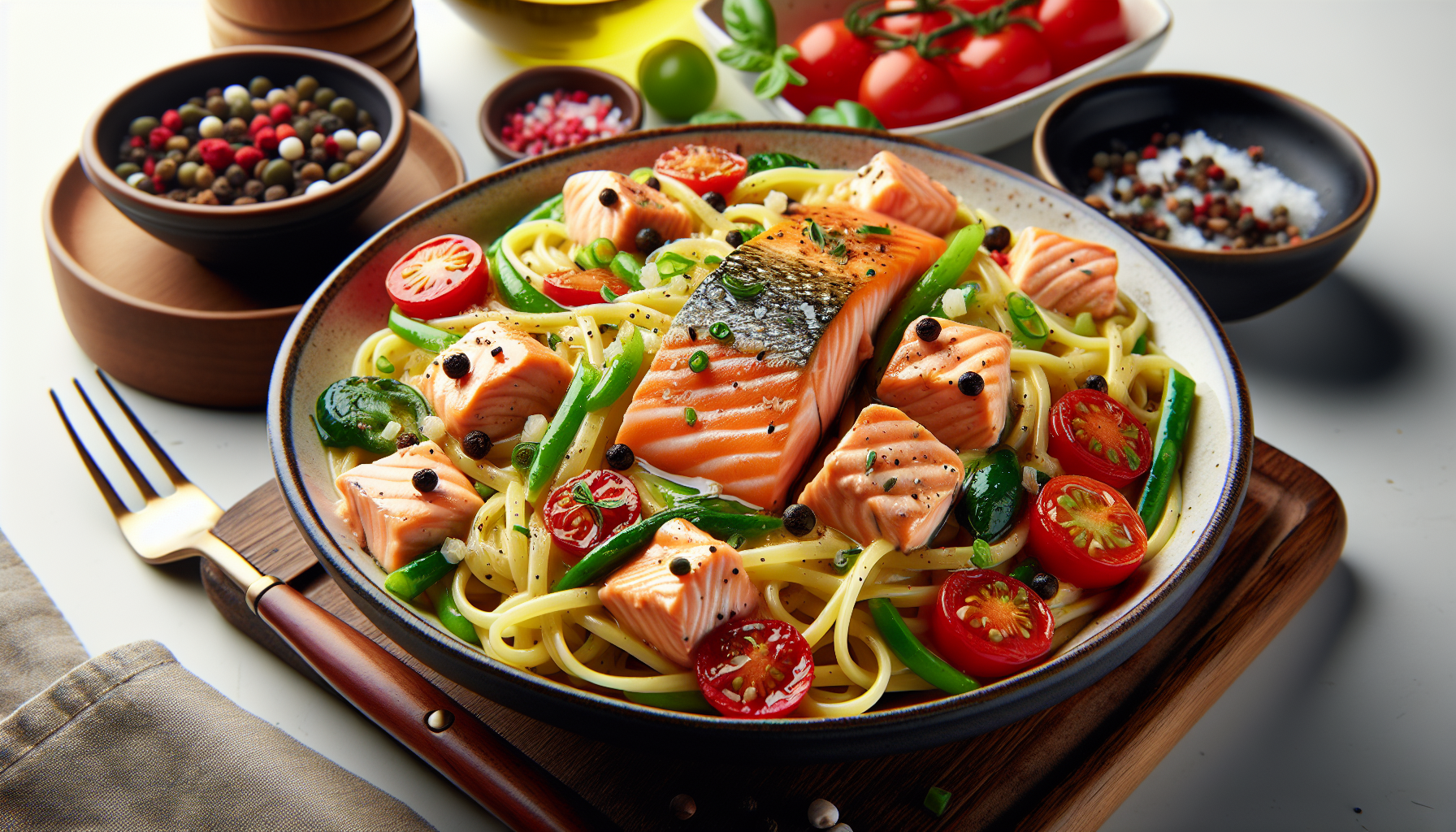 pasta al salmone